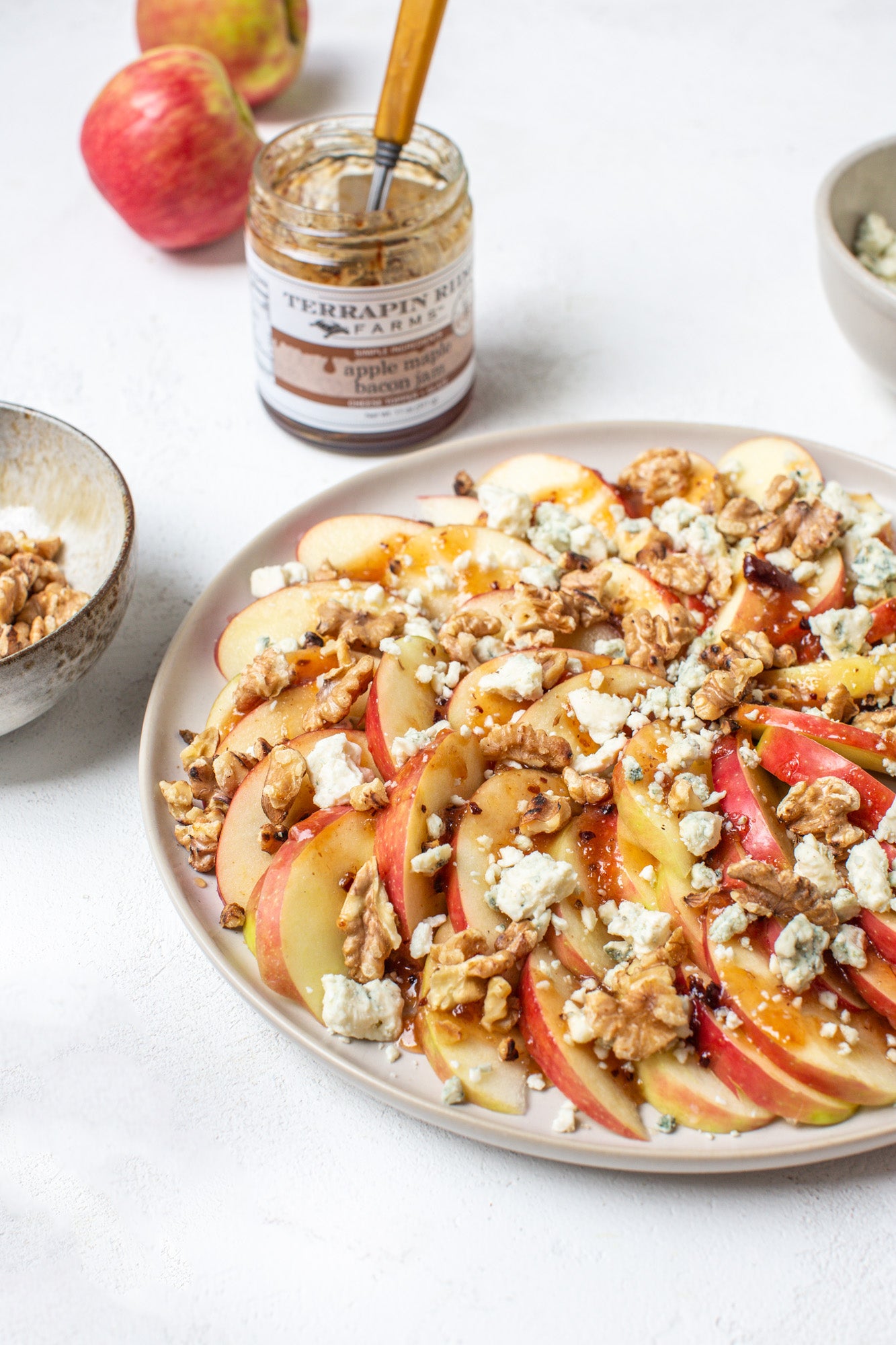Apple Maple Bacon Jam Nachos