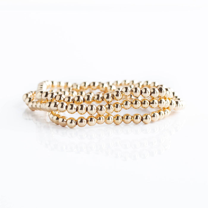 Gold Stacking Bracelets