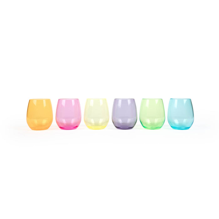 Unbreakable Stemless Wine Glasses