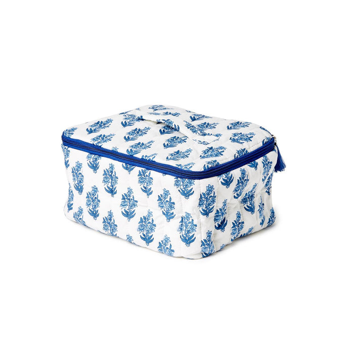 Quilted Cosmetic Case, 2 Sizes