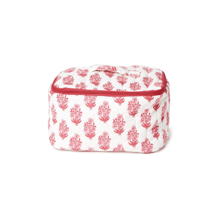 Quilted Cosmetic Case, 2 Sizes