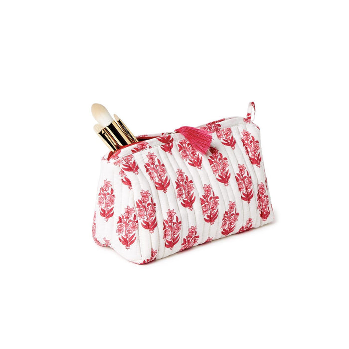 Quilted Cosmetic Case, 2 Sizes