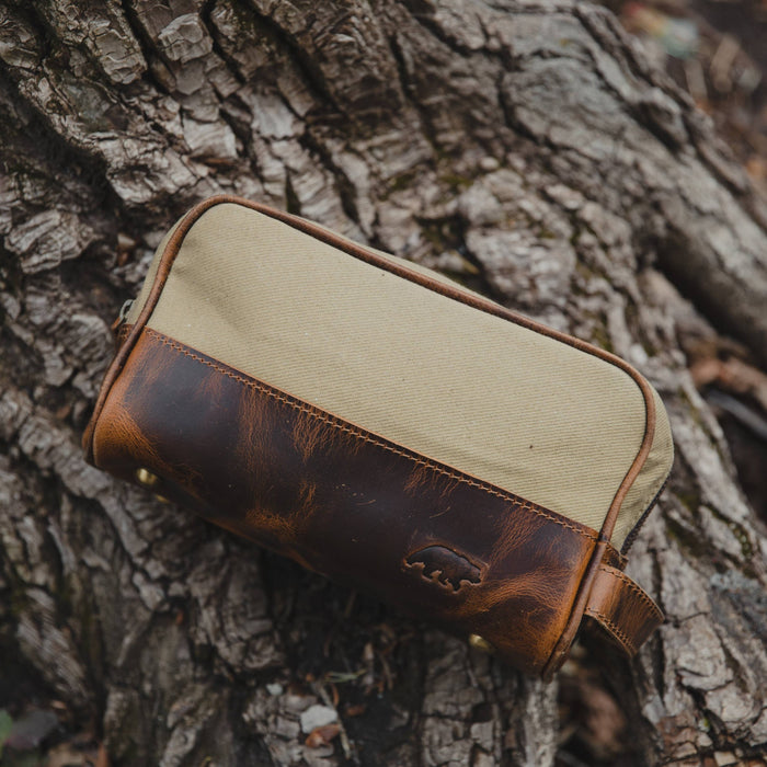 Canvas Dopp Bag, Sage