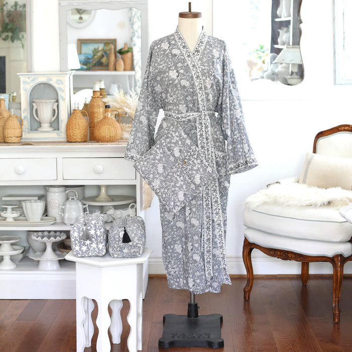 Cosmetic Bag Pacho Slate Floral