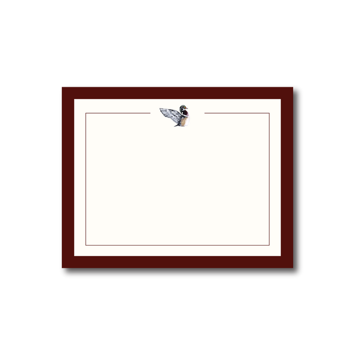 Wood Duck Flat Notecards