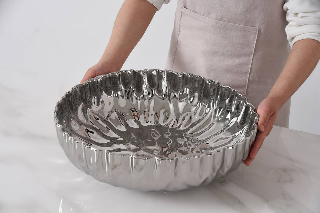 Extra Large Shallow Bowl