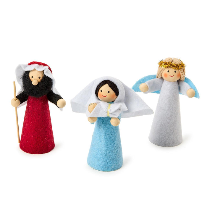 Felt Nativity Set in Gift Box
