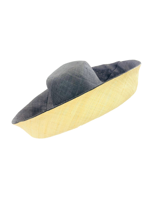 Sun Hats: Two Tone Packable 5" Brim Raffia Straw