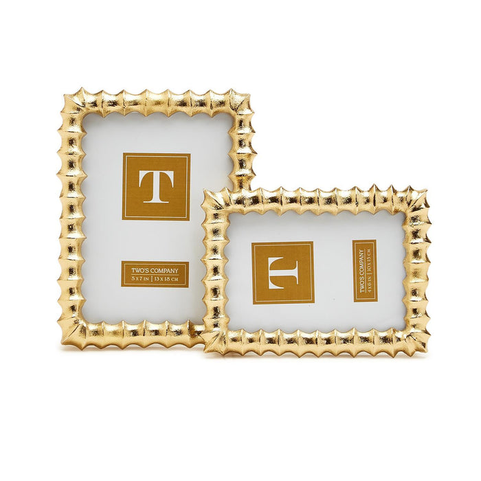 Gold Wave Picture Frame, 2 Sizes