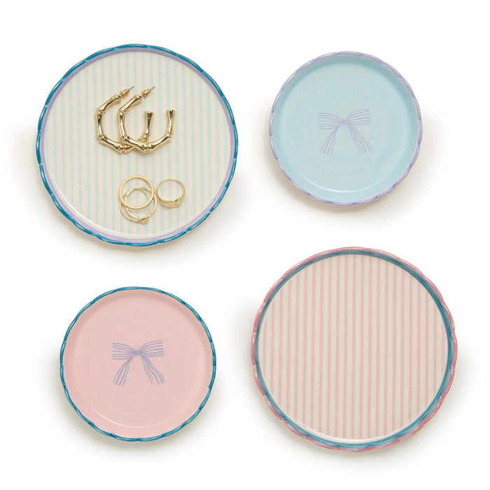 Scallop Edge Trinket Tray, 2 Colors