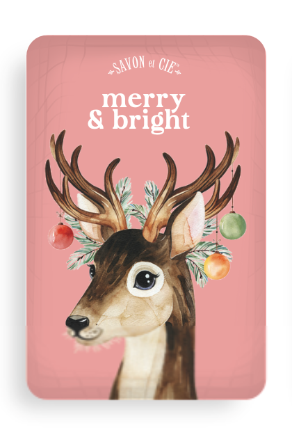 Festive Holiday Soap- Merry & Bright. Winter Berry
