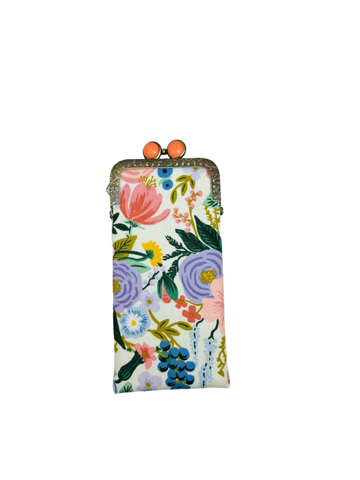 Eyeglass Case - Garden Party Ivory