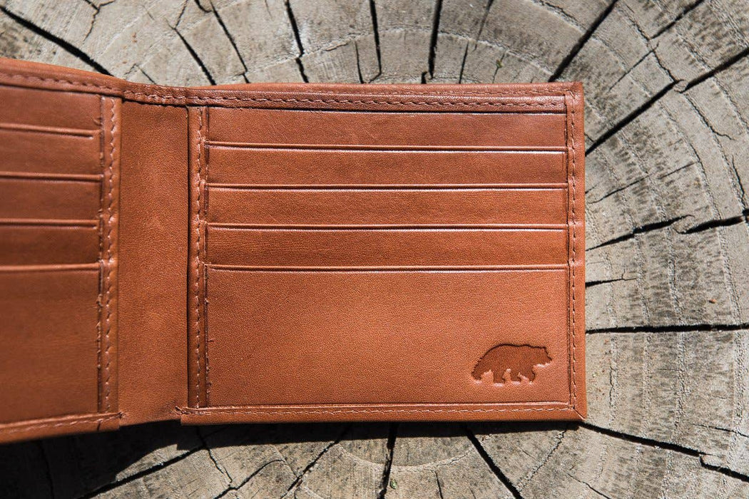 Slim RFID Bifold, Tan