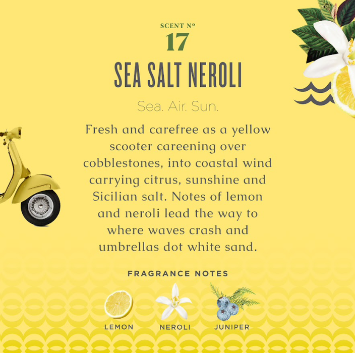Sea Salt Neroli Hand Soap with Aloe Vera & Olive Oil