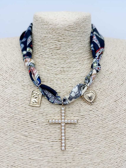 Necklace, Ansley Blue