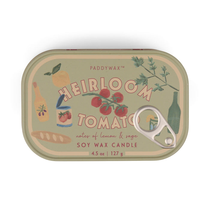 Tin Candle, Heirloom Tomato