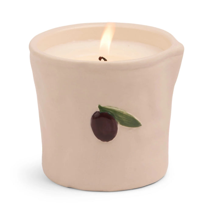 Bisto Ceramic Candle, Fig & Olive