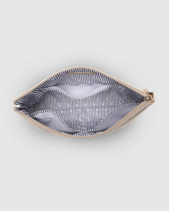 Bessie Makeup Bag, Velvet Malt