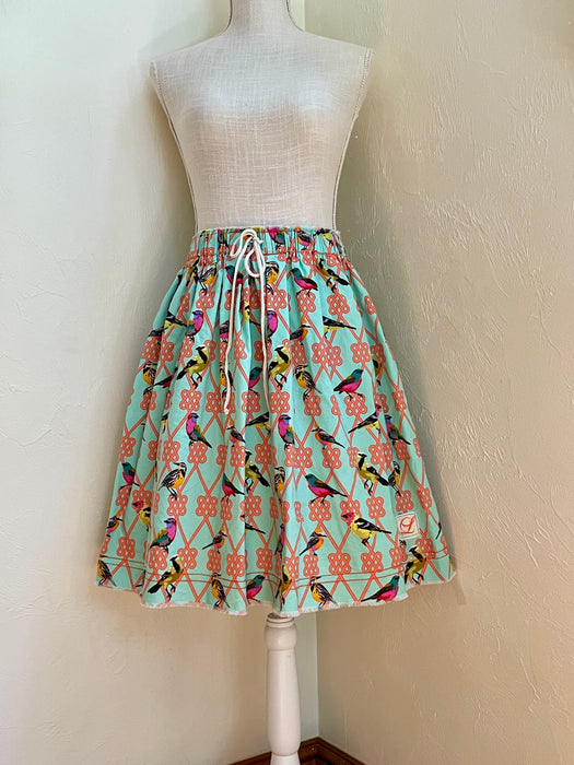 French Market Skirt, Short, Birdcage