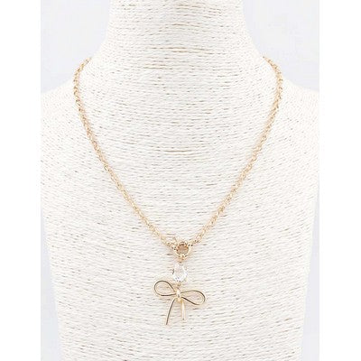 Necklace, Cane, Gold