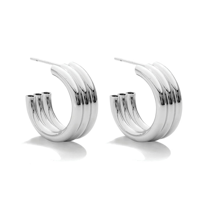 Triple Hoop, Silver