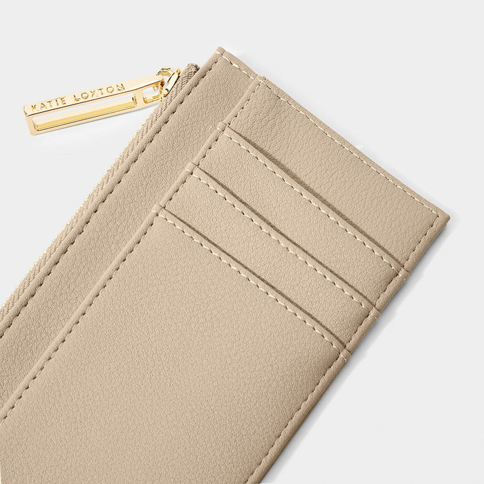 Fay Coin Purse & Cardholder, Light Taupe
