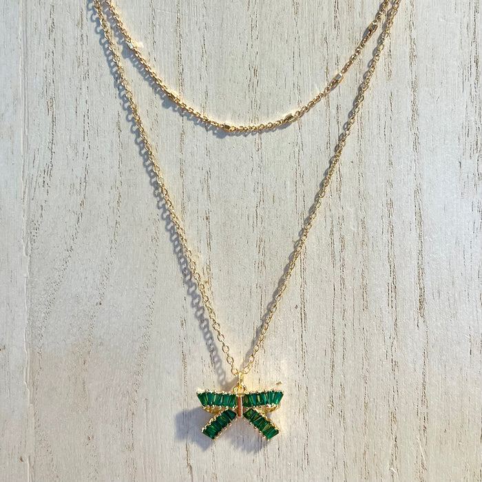 Necklace, Dib Green