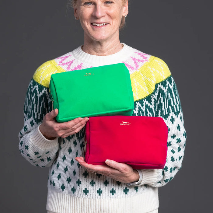 Scout 2-Way Toiletry Bag, Pink Velvet