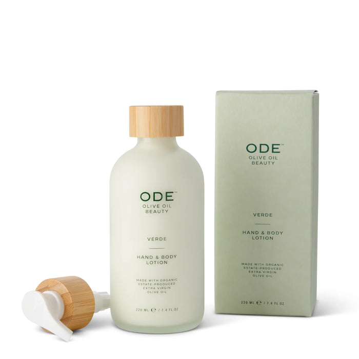 McEvoy Ranch ODE Hand & Body Lotion w/Pump, Verde