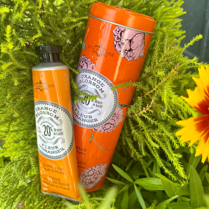 Orange Blossom Hand Cream in Decorative Tin