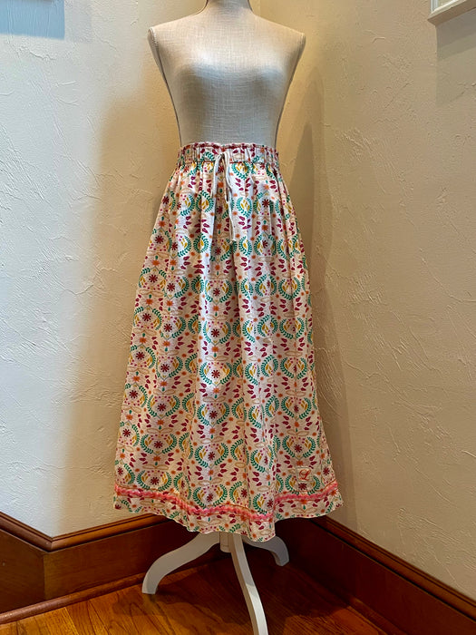 French Market Skirt, Long, Swiss Chalet