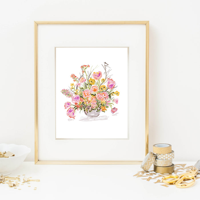 Art Print, Loose Flowers