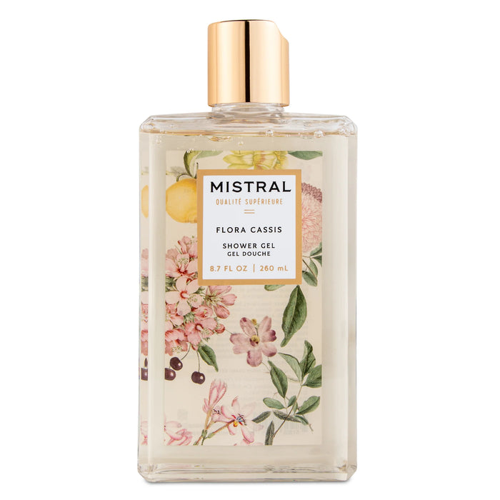 Mistral Luxe Shower Gel, Flora Cassis