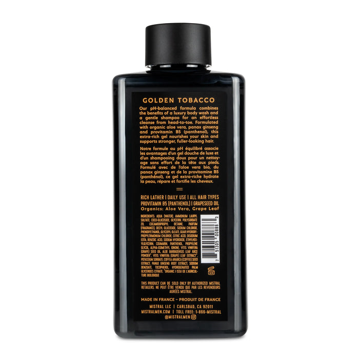 Men's Body Wash, Golden Tobacco