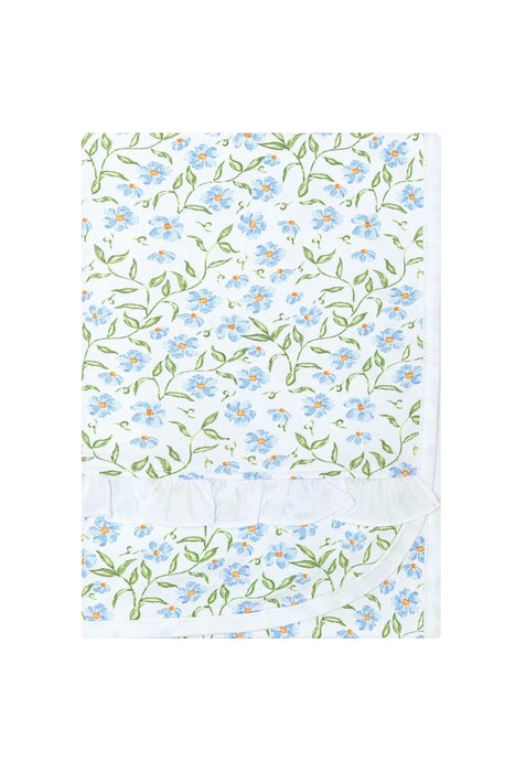 Blue Vines Blanket