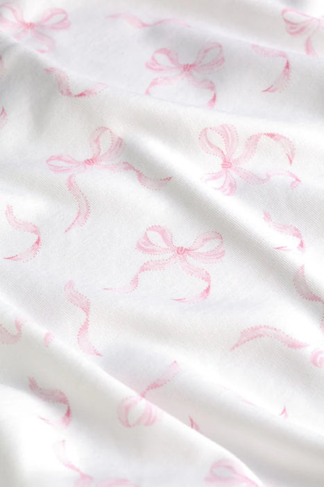 Blanket, Pink Charming Bows