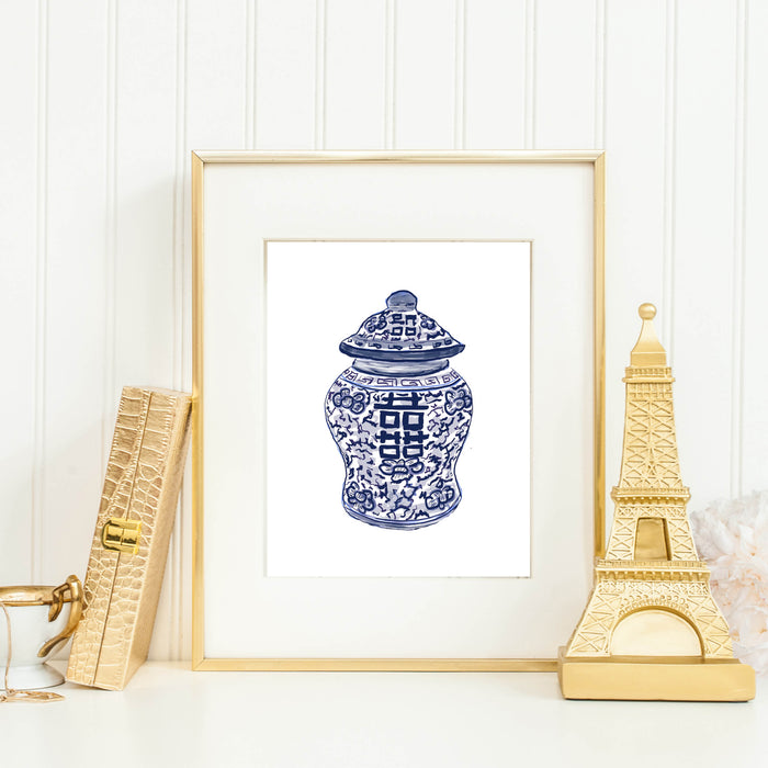 Art Print, New Ginger Jar