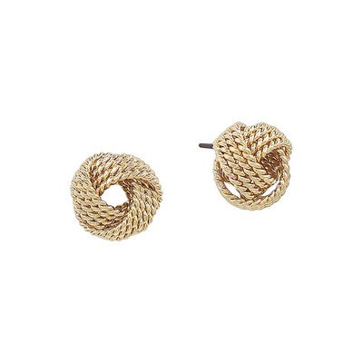 Earrings, Sack, Gold