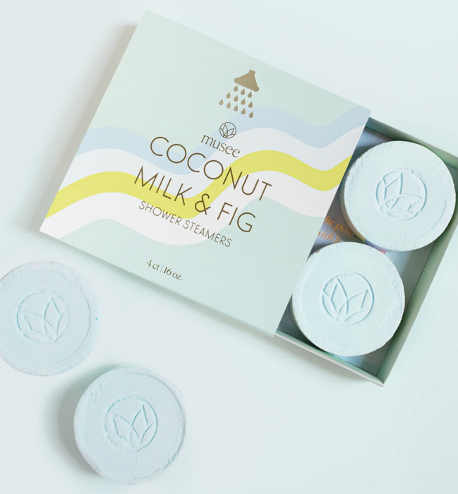 Shower Steamer, Coconut Milk & Fig