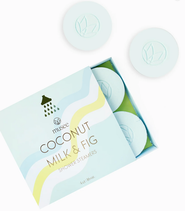 Shower Steamer, Coconut Milk & Fig