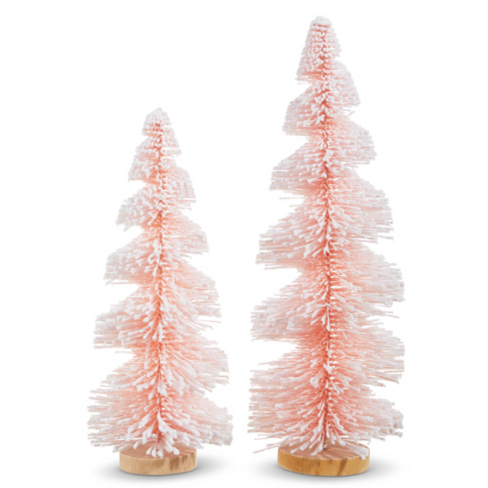 Pink Snowy Bottle Brush Trees