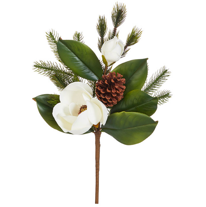 Real Touch Magnolia & Pine Pick