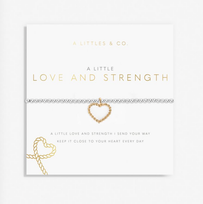 A Little Bracelet, Love and Strength, Gold