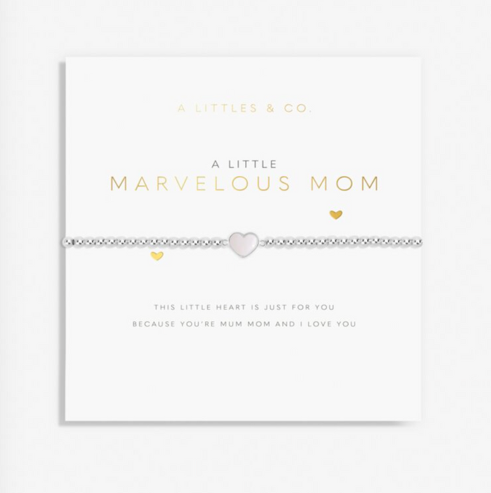 A Little Bracelet, Marvelous Mom, Silver