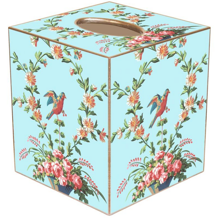 Birds & Wreath Tissue Box Cover
