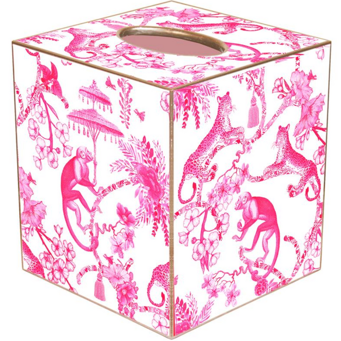 Chic Monkey Tissue Box Cover