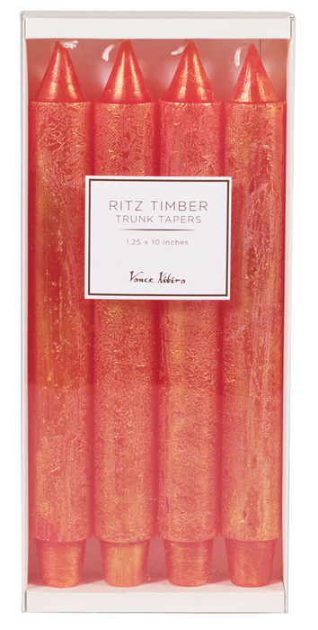 Taper Candles, Red