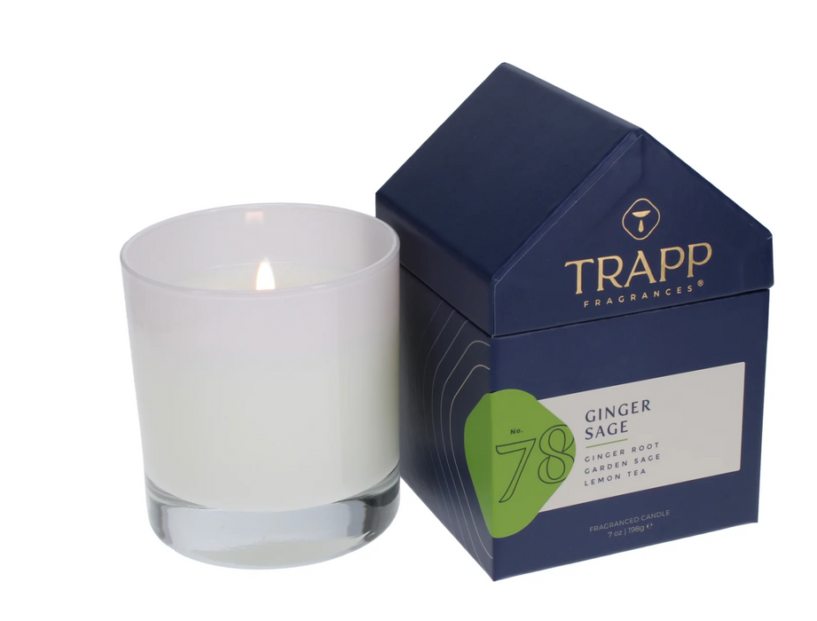 Trapp Candle in House Box, Ginger Sage