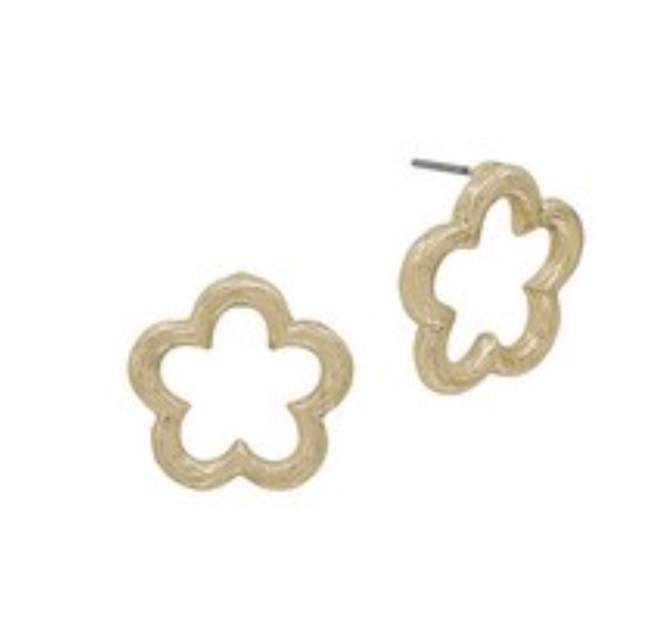 Earrings, Portia Gold