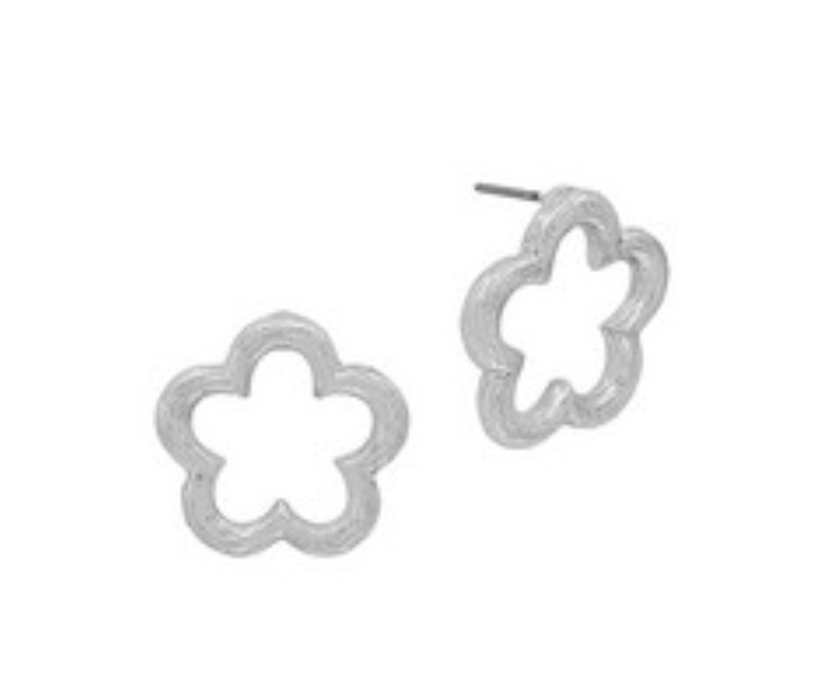 Earrings, Portia Silver